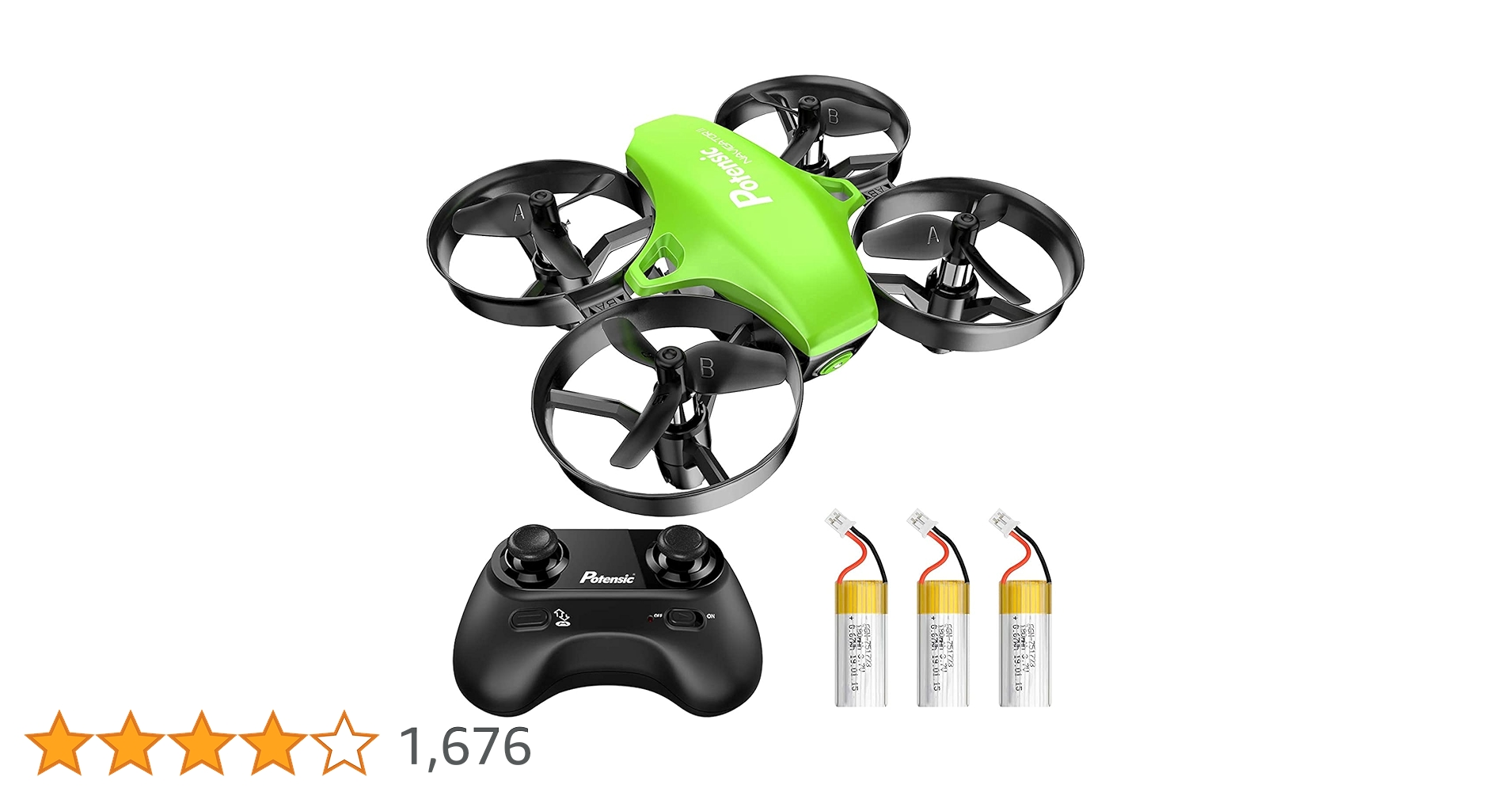 Amazon | ドローン 子供 Potensic ミニドローン 100g未満